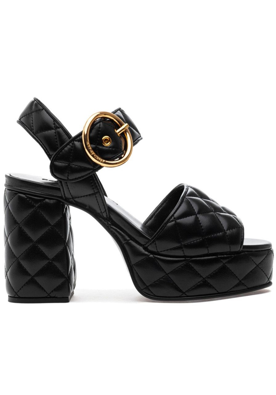 Women See by Chloe Pumps | Jodie Sandal Black Leather