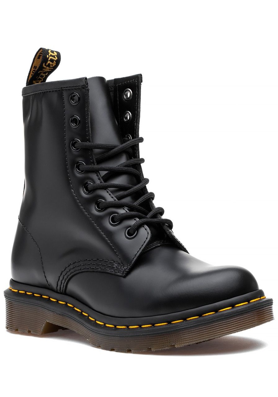 Women Dr. Martens Boots | 1460 Boot Black Smooth