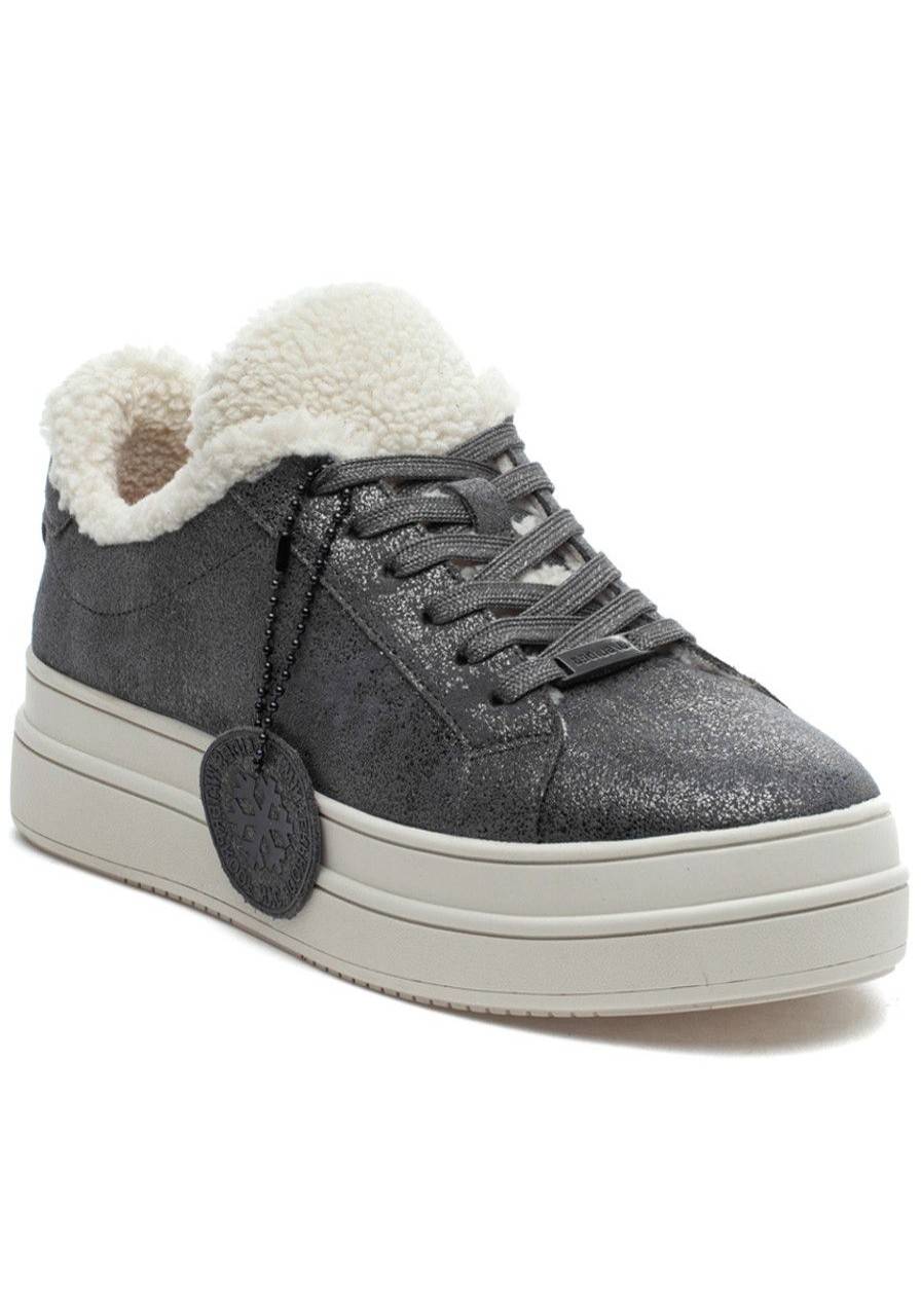 Women J/Slides Sneakers | Ninka Sneaker Pewter Waterproof Suede