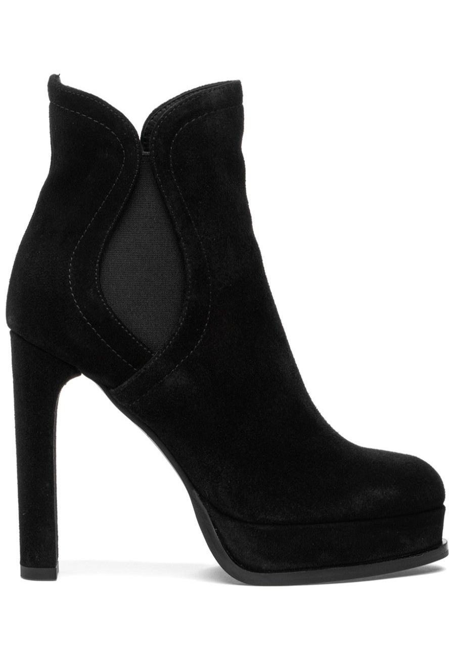 Women 275 Central Boots | Cora Boot Black Suede