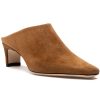 Women Staud Mules & Clogs | Wally Mule Tan Suede