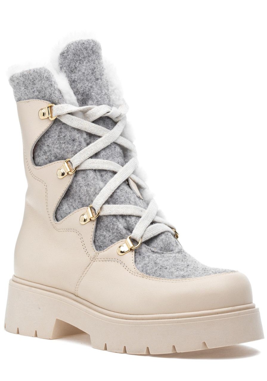 Women 275 Central Boots | Emerson Boot Bone/Grey