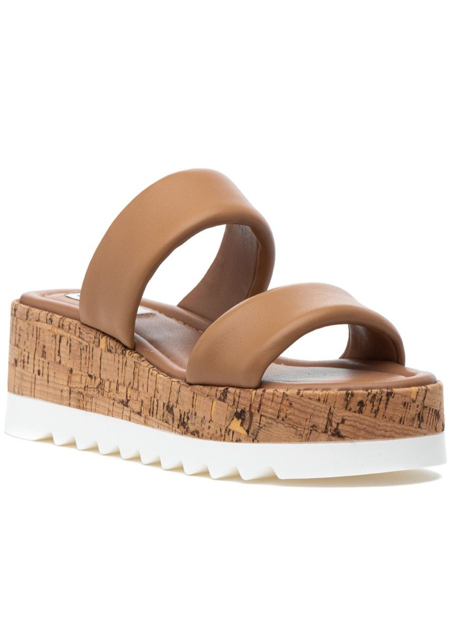 Women Steve Madden Sandals | Defuse Sandal Tan Leather