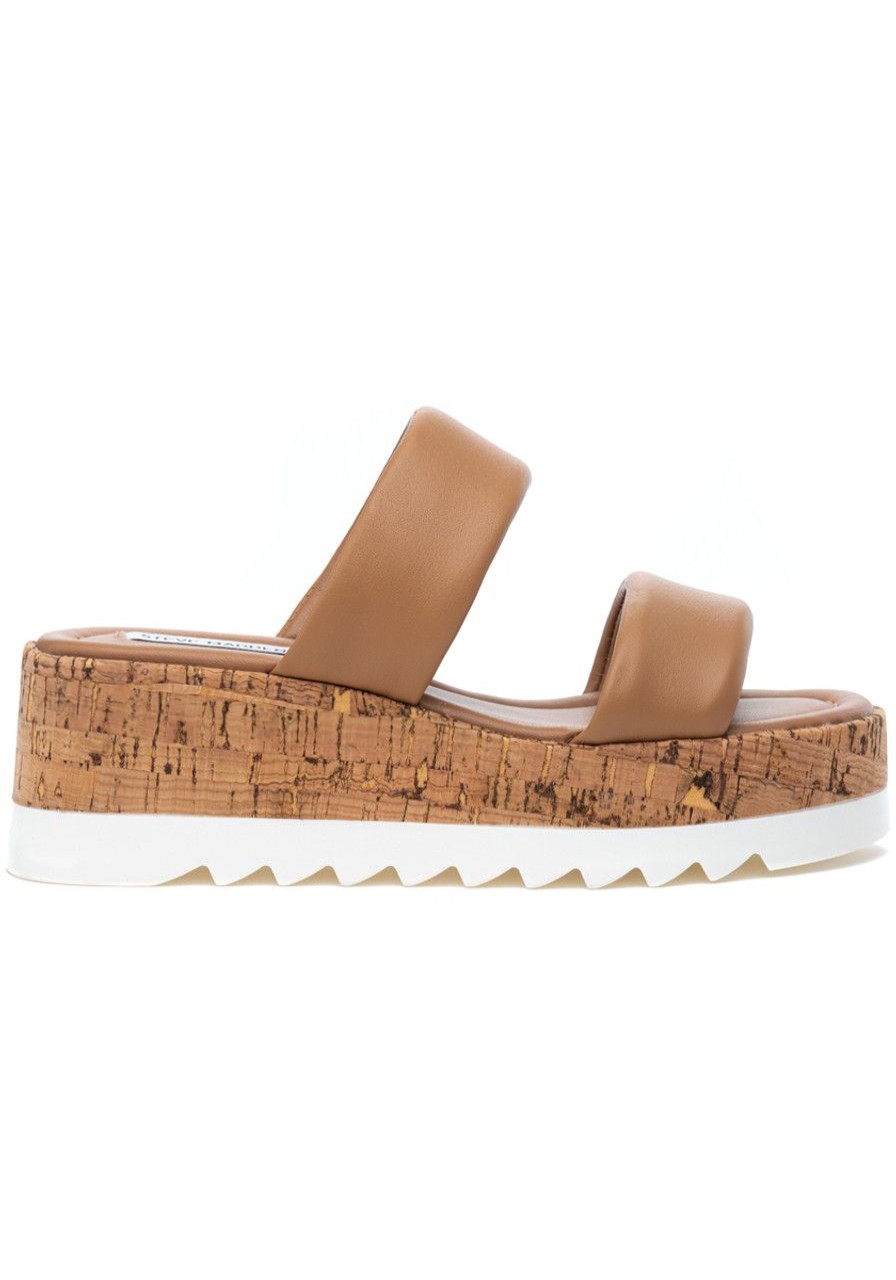Women Steve Madden Sandals | Defuse Sandal Tan Leather