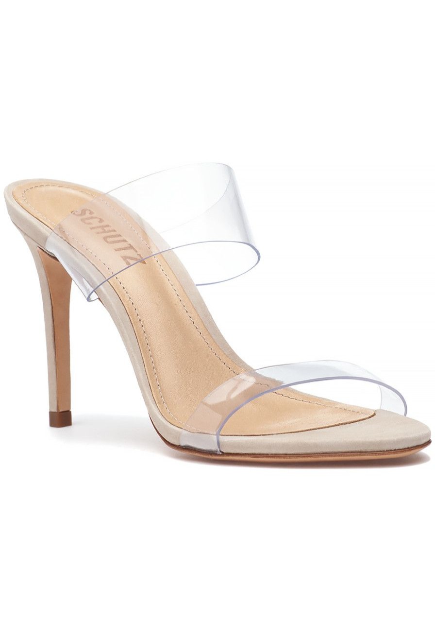 Women Schutz Sandals | Ariella Sandal Transparent/Natural