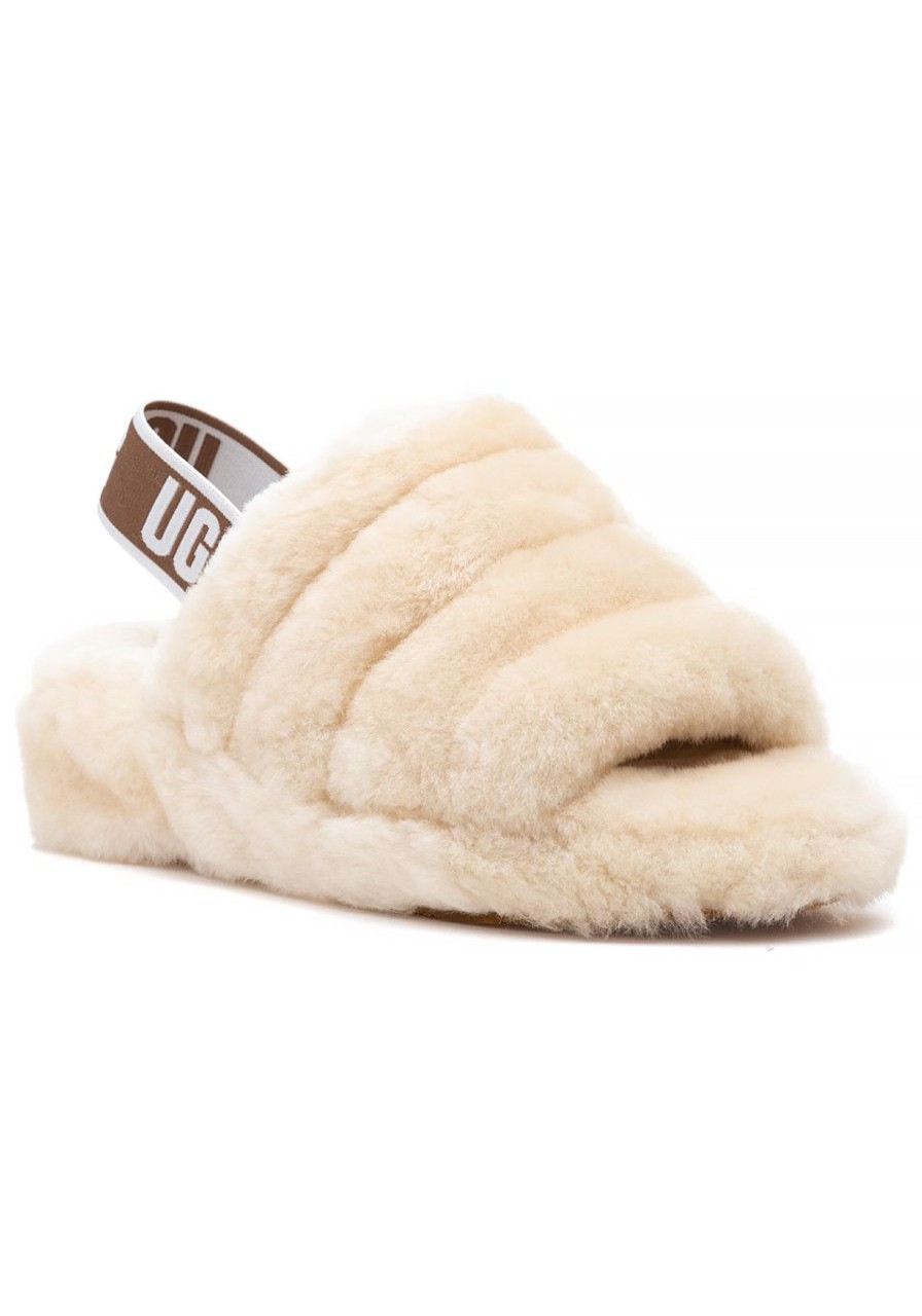 Women UGG® Slippers | Fluff Yeah Slide Natural