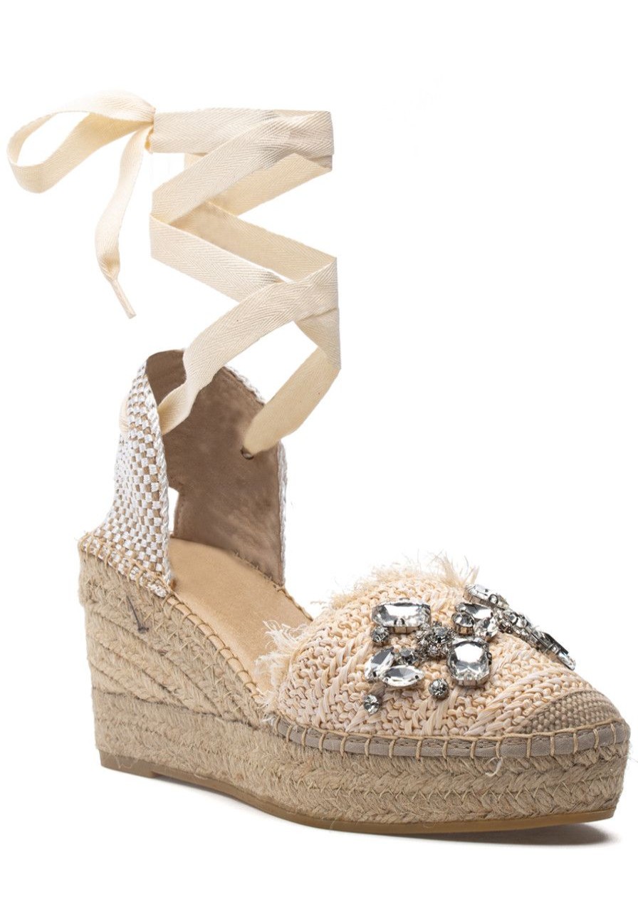 Women 275 Central Espadrilles | Varlamov Espadrille Wedge Raffia