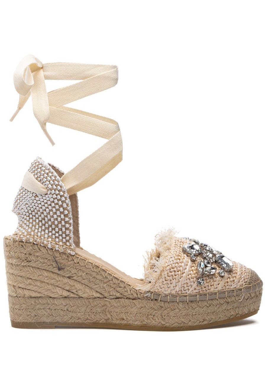 Women 275 Central Espadrilles | Varlamov Espadrille Wedge Raffia