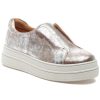 Women J/Slides Sneakers | Noel Sneaker Taupe/Gold Metallic Leather