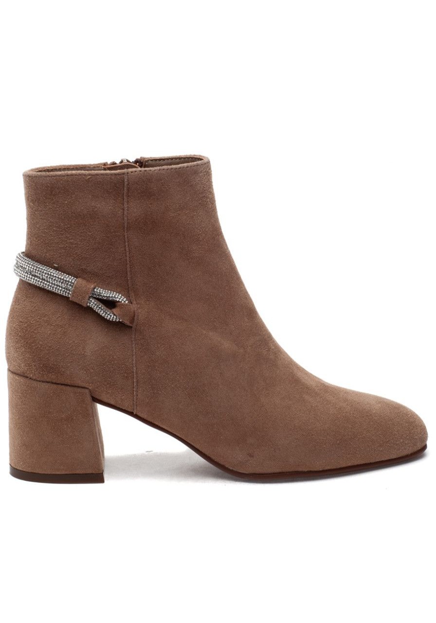 Women Jildor Boots | Shermy Boot Military Suede