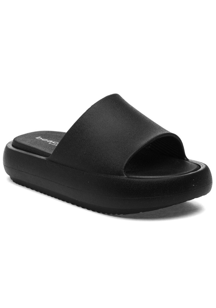 Women Beach Slides Sandals | Squish Sandal Black Eva