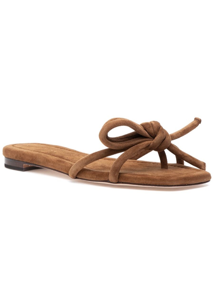 Women Loeffler Randall Sandals | Hadley Sandal Cacao Suede