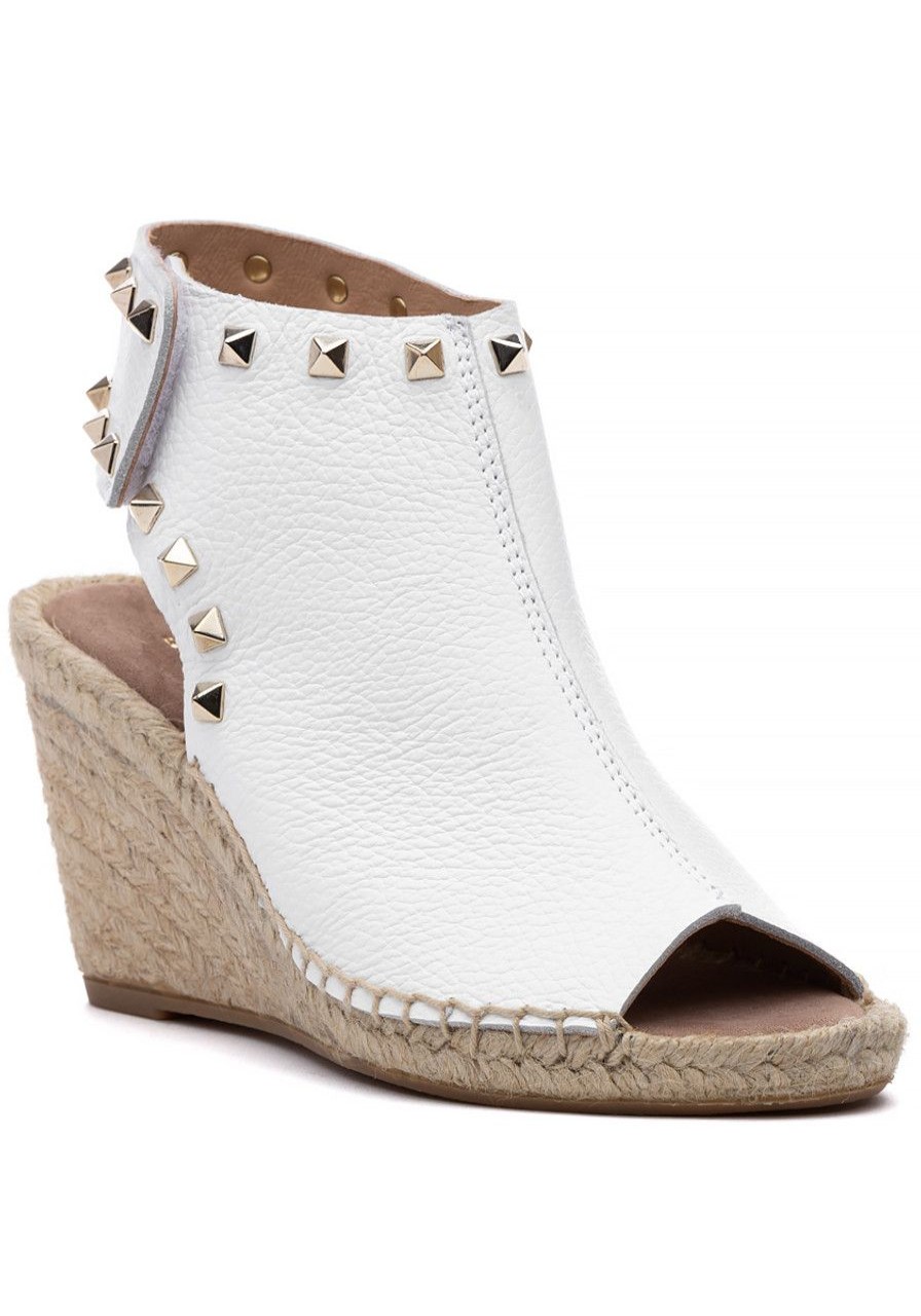 Women 275 Central Sandals | Quachas Espadrille Wedge White