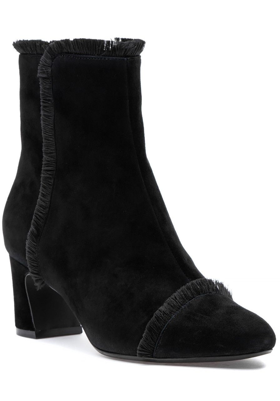 Women Jildor Boots | Dapper Boot Black Suede
