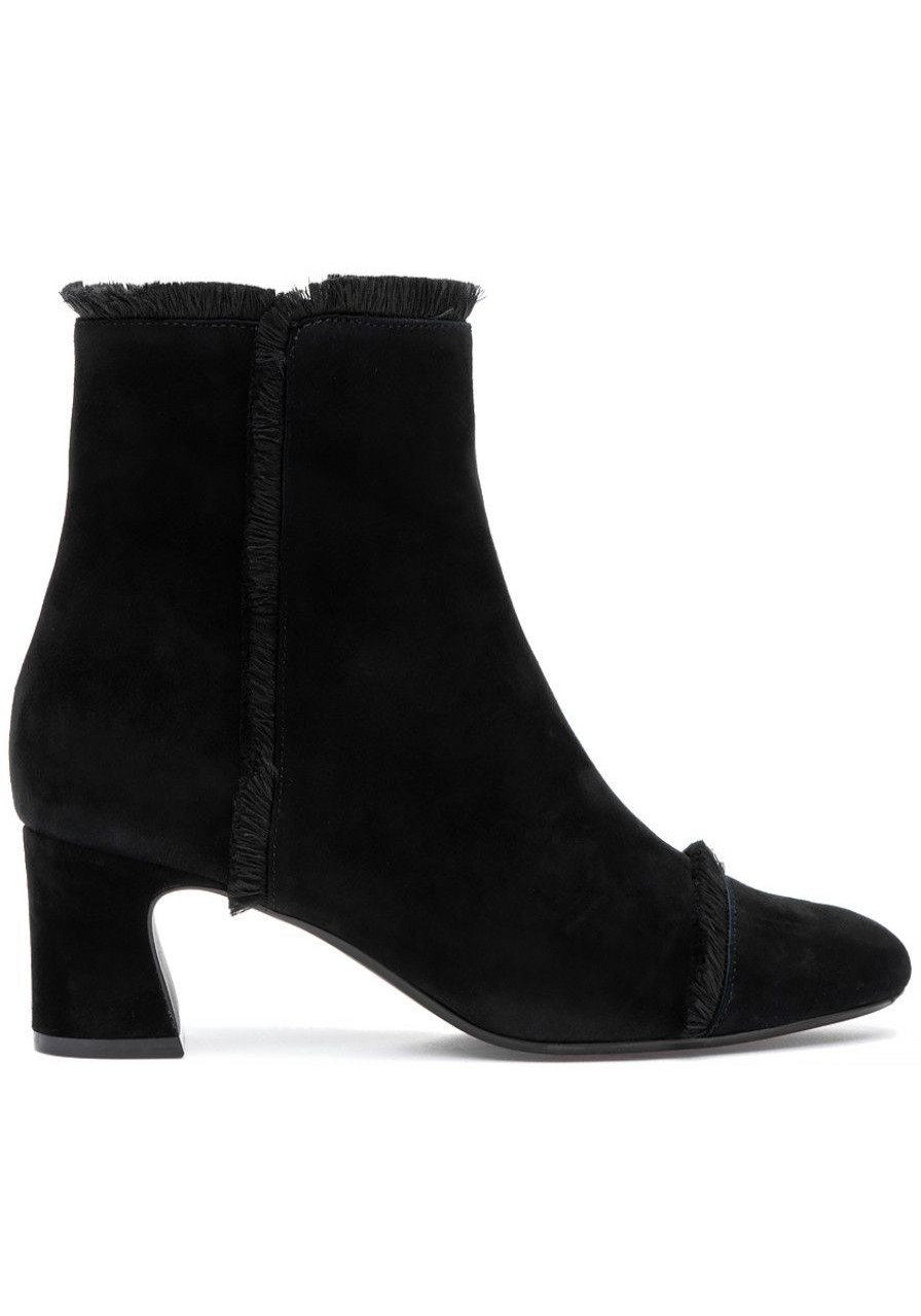 Women Jildor Boots | Dapper Boot Black Suede