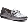 Women Robert Zur Flats | Perlata Loafer Anthracite/Silver