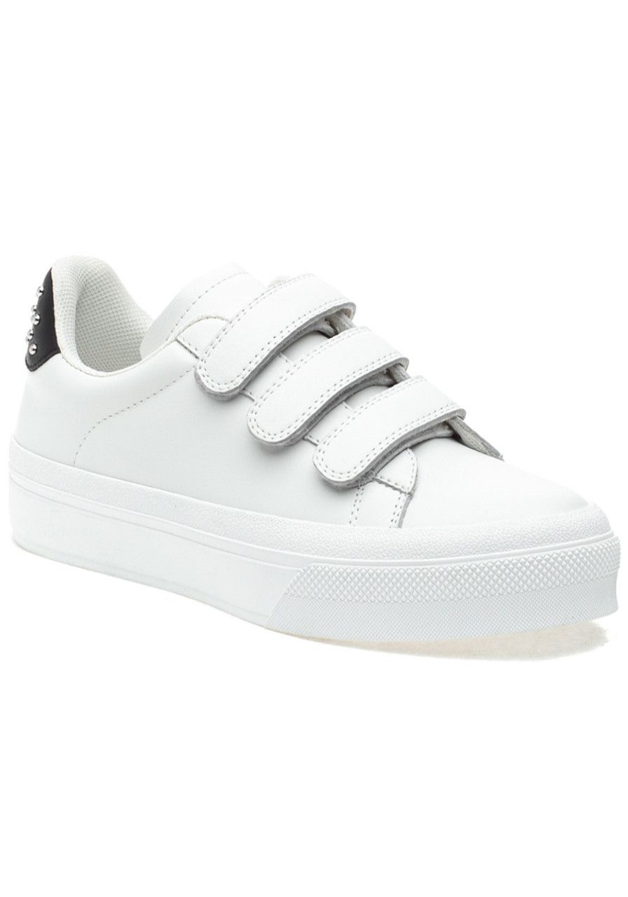 Women J/Slides Sneakers | Gennie Sneaker White Leather