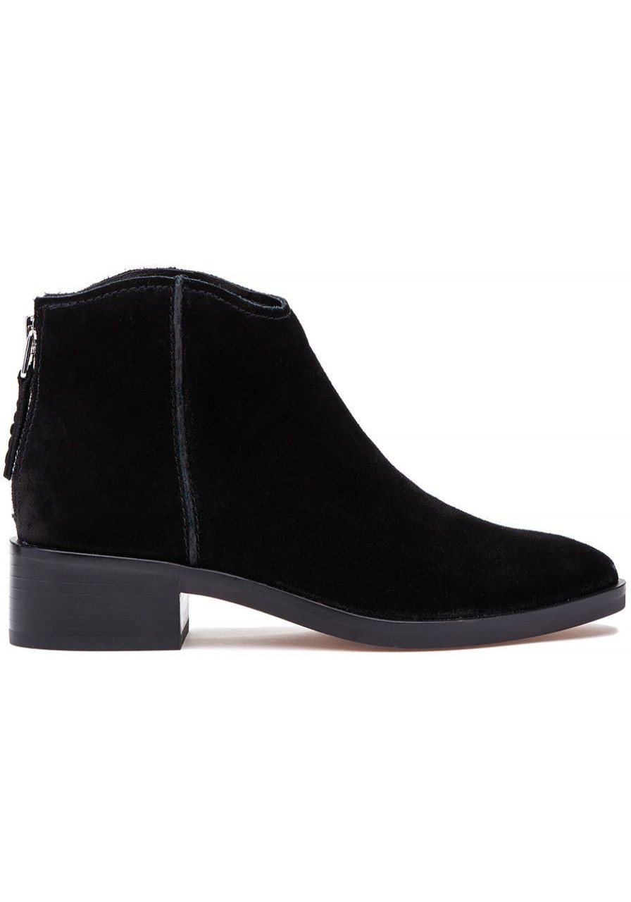 Women Dolce Vita Boots | Tucker Boot Onyx Suede