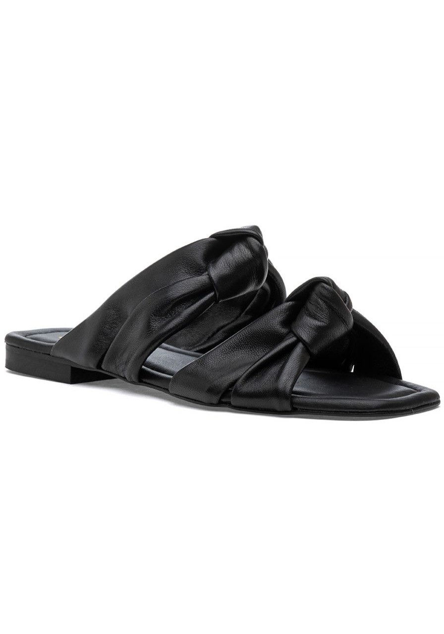Women 275 Central Sandals | Patrick Sandal Black Leather