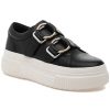 Women J/Slides Sneakers | Waldo Sneaker Black Leather