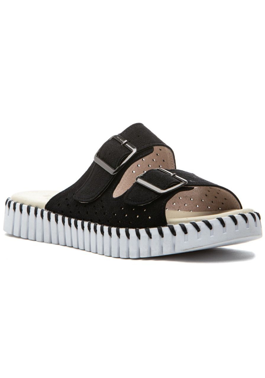 Women Ilse Jacobsen Sandals | Tulip 1176Lc Sandal Black