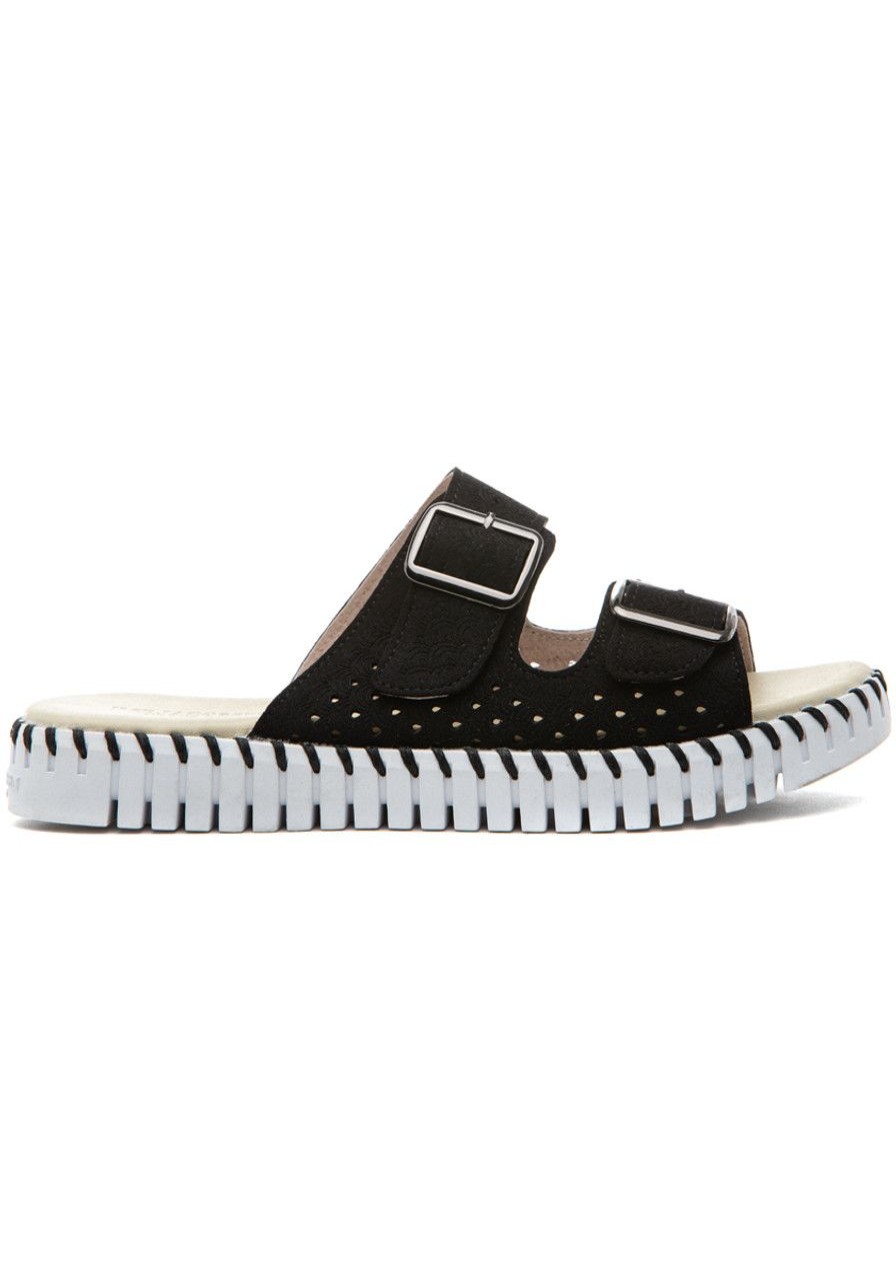 Women Ilse Jacobsen Sandals | Tulip 1176Lc Sandal Black