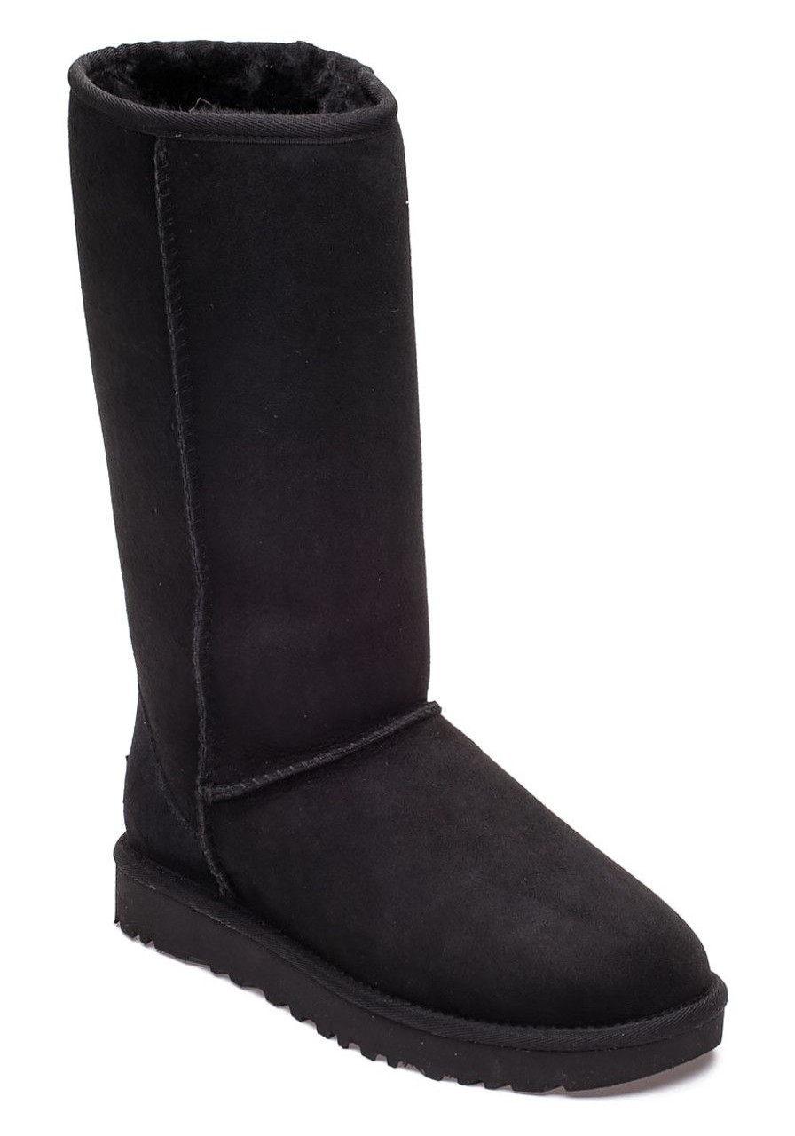Women UGG® Boots | Classic Tall Ii Black Suede Boot
