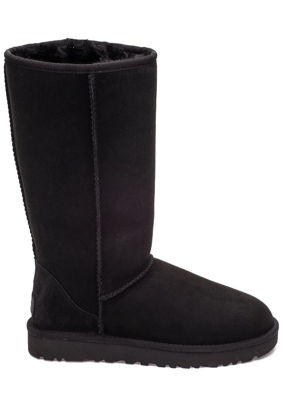 Women UGG® Boots | Classic Tall Ii Black Suede Boot