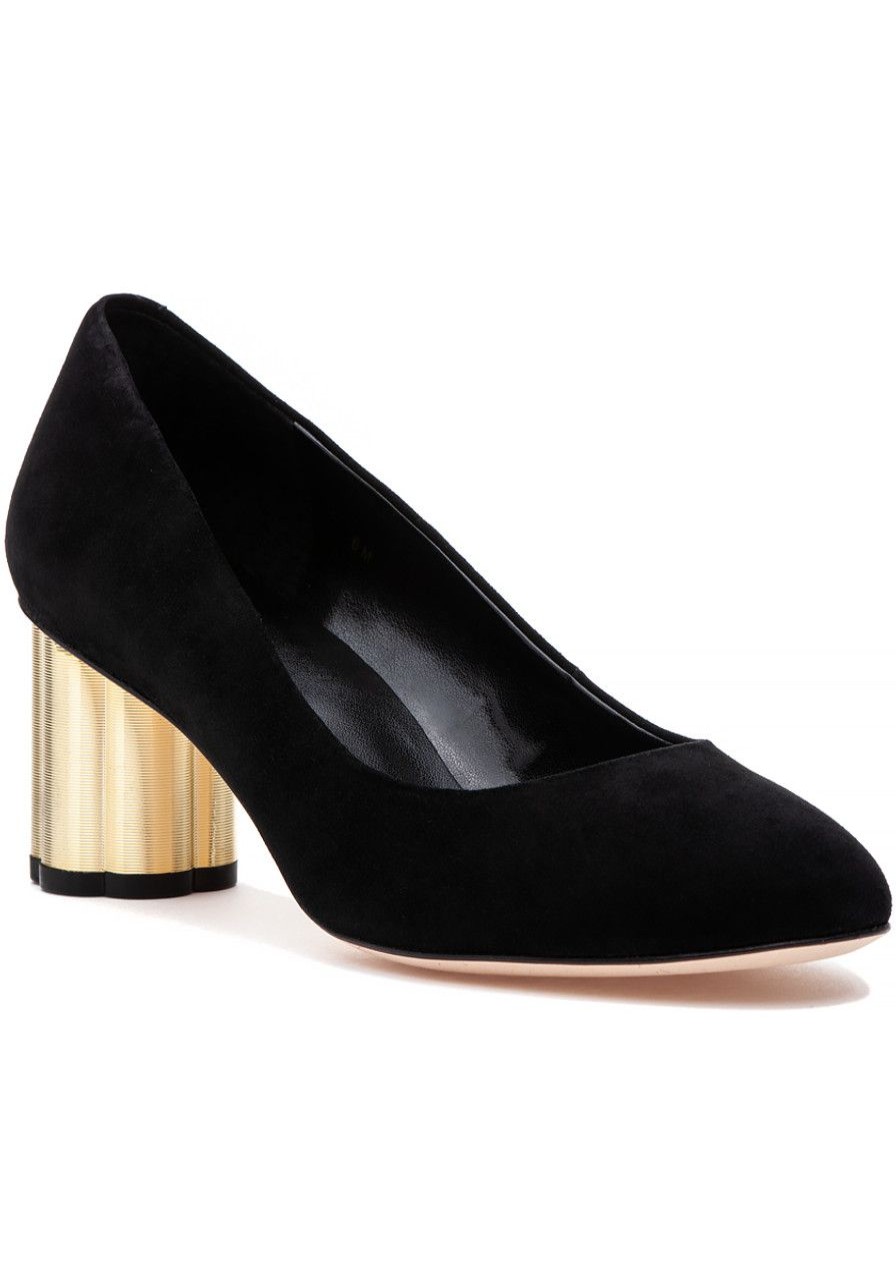 Women Jildor Pumps | Zeus Pump Black Suede