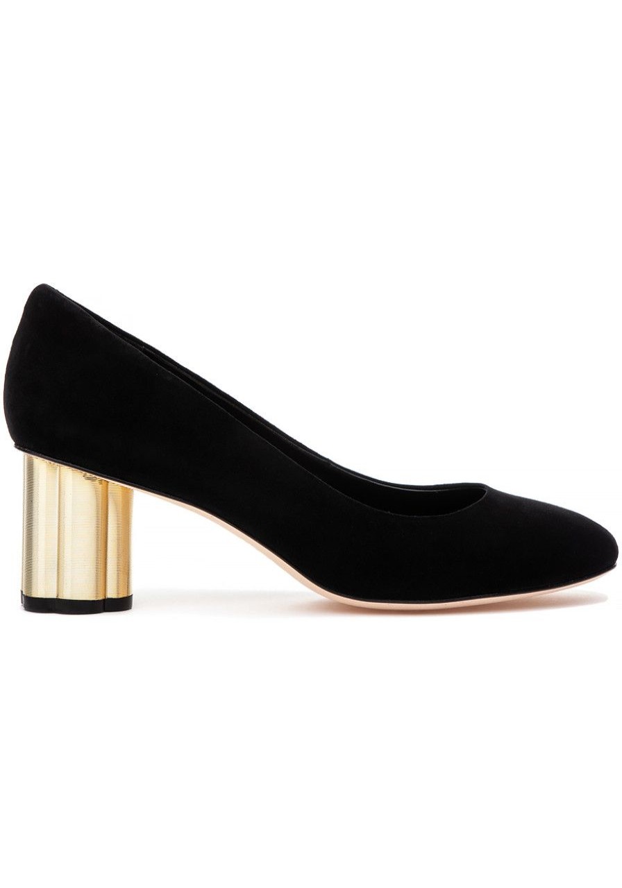 Women Jildor Pumps | Zeus Pump Black Suede