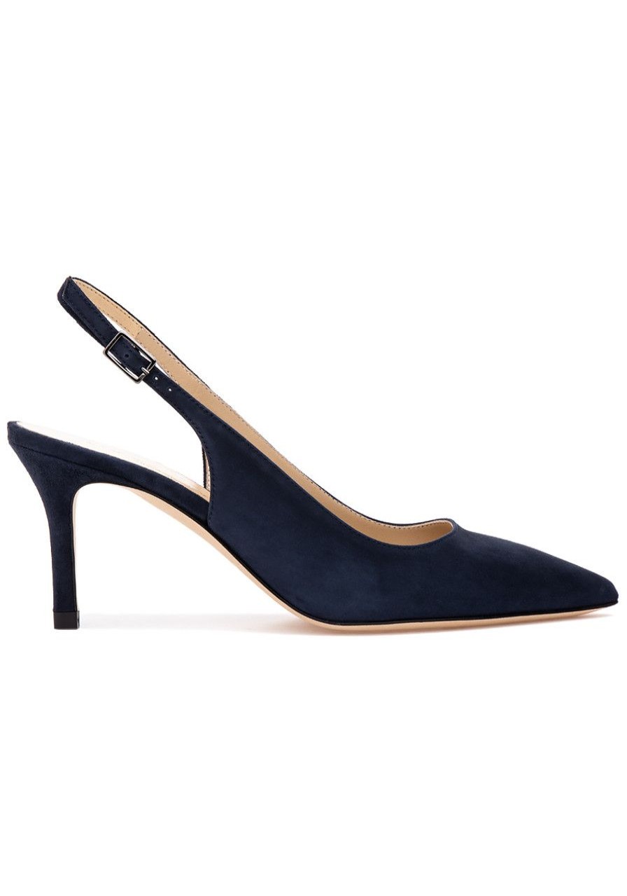 Women 275 Central Pumps | Mary Pump Navy Suede