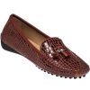 Women Robert Zur Flats | Brittany Loafer Brown Crocco Print