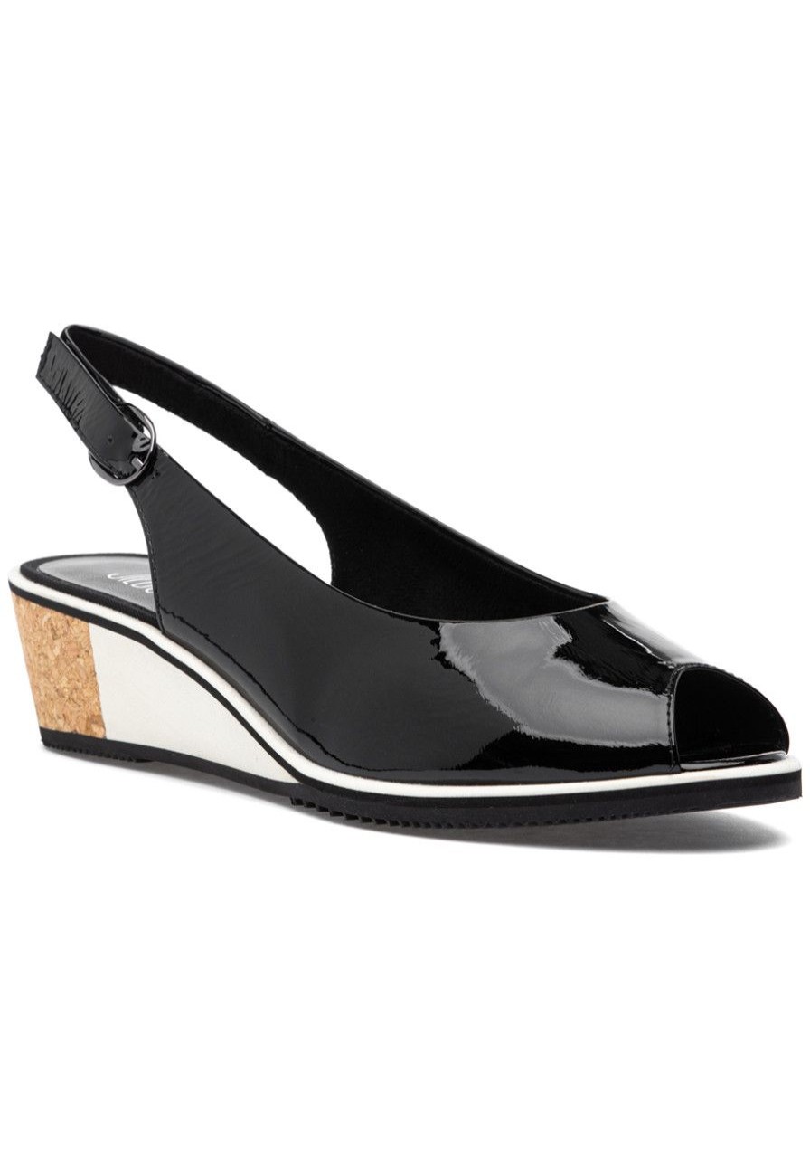 Women Jildor Sandals | Baise Sandal Black Patent