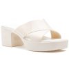 Women Jeffrey Campbell Sandals | Bubble Gum Sandal Cream Shiny