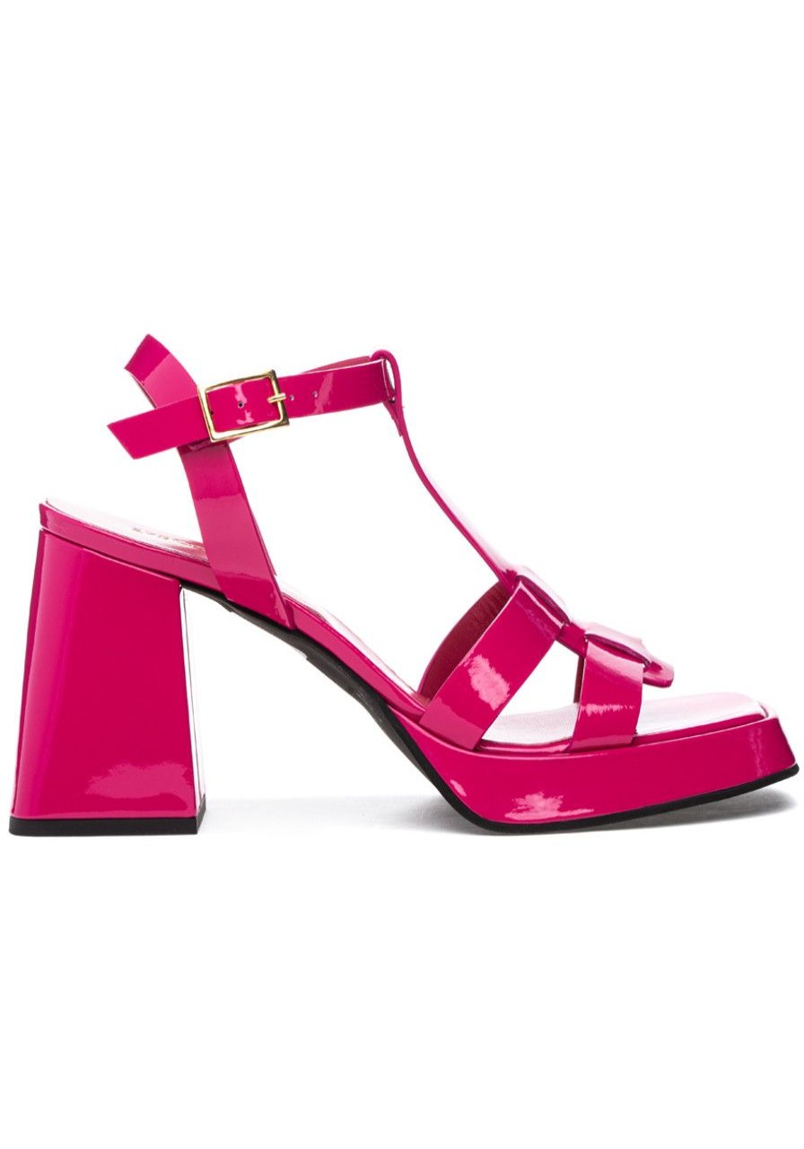 Women 275 Central Sandals | Gianna Sandal Fuchsia Patent Leather