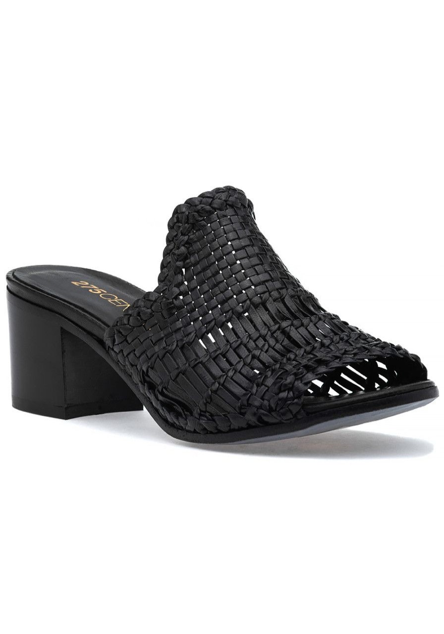 Women 275 Central Sandals | 1722 Sandal Black Leather