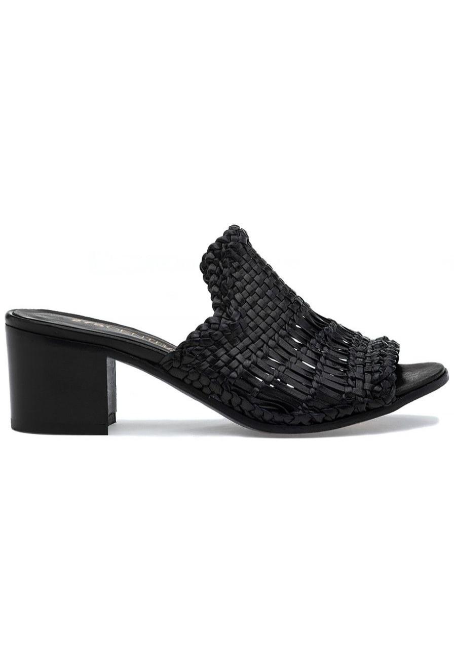 Women 275 Central Sandals | 1722 Sandal Black Leather