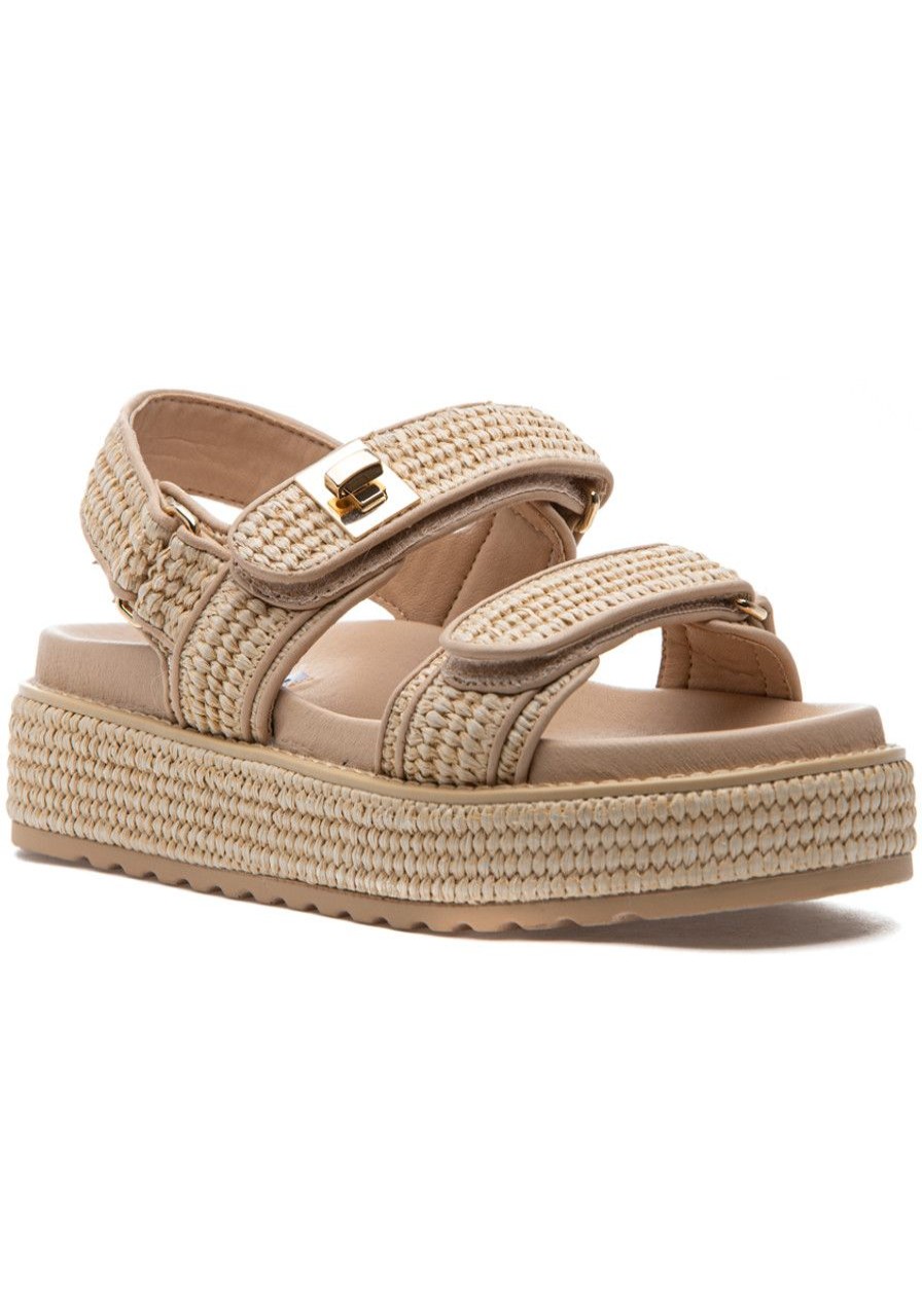 Women Steve Madden Sandals | Bigmona Sandal Natural Raffia