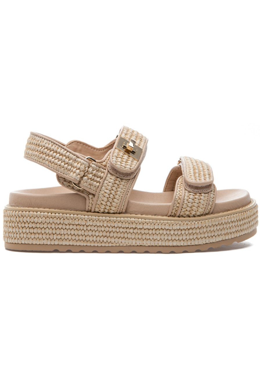 Women Steve Madden Sandals | Bigmona Sandal Natural Raffia