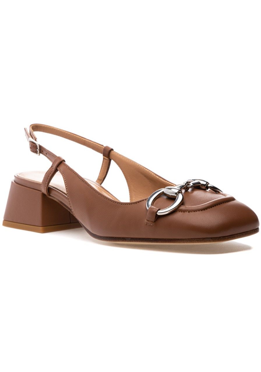 Women 275 Central Flats | Clarkson Flat Tan Leather