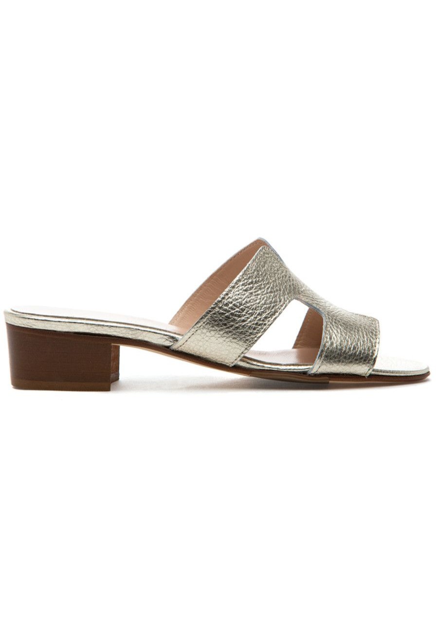 Women 275 Central Sandals | Perri Sandal Gold Leather