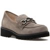 Women Jildor Loafers & Oxfords | Zeus Loafer Dark Taupe Suede
