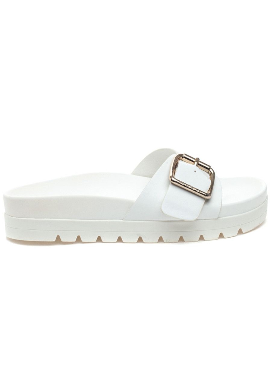 Women J/Slides Sandals | Rosalie Sandal White