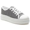 Women J/Slides Sneakers | Nate Sneaker Black/White Embroidery
