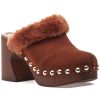 Women 275 Central Mules & Clogs | Paula Clog Tan Suede