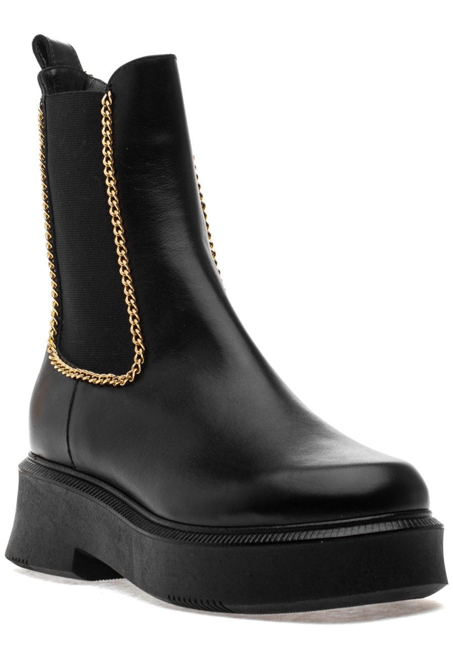 Women 275 Central Boots | Manny Boot Black Leather
