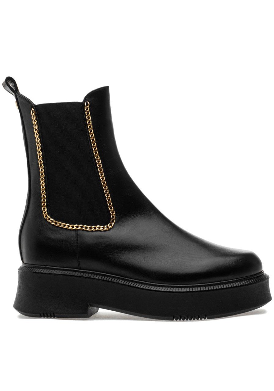 Women 275 Central Boots | Manny Boot Black Leather