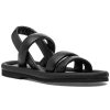 Women Del Carlo Sandals | Fluffy 10915 Sandal Black Leather