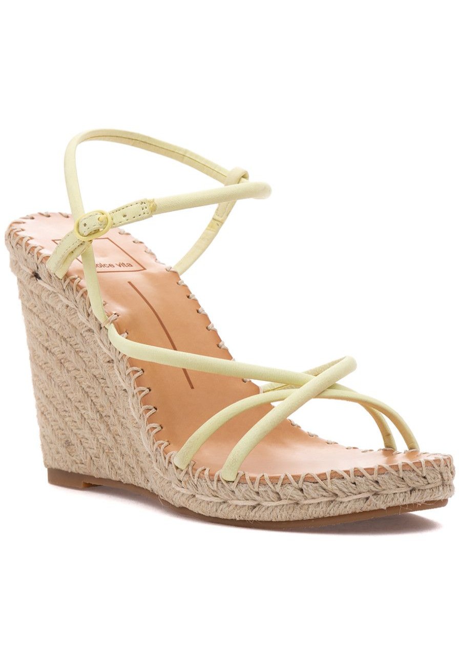 Women Dolce Vita Sandals | Nadine Wedge Citron