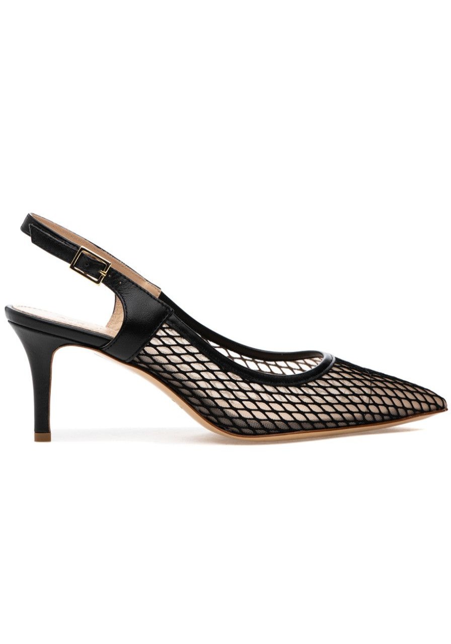 Women 275 Central Pumps | Fiona Pump Black